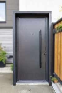 Puerta <span class=keywords><strong>de</strong></span> Entrada <span class=keywords><strong>de</strong></span> Metal <span class=keywords><strong>de</strong></span> Calidad con Estructura <span class=keywords><strong>de</strong></span> Acero Reforzado - Product Image 5