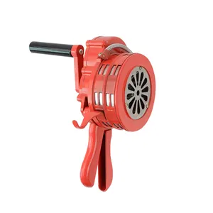 Portable foldable hand-operated alarm LK-100 fire safety hand-cranked alarm