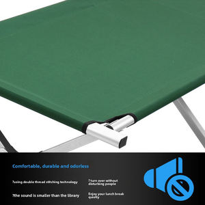 CHENYUE <span class=keywords><strong>Lettino</strong></span> <span class=keywords><strong>da</strong></span> <span class=keywords><strong>Campeggio</strong></span> Pieghevole con Telaio in Acciaio, Leggero e Resistente per Esterni - Product Image 5