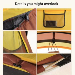 Tienda <span class=keywords><strong>de</strong></span> campaña automática para niños, toldo grande e instantáneo para exteriores, impermeable, alta calidad - Product Image 3