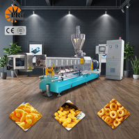 Machine extrudeuse de snacks entièrement automatique de haute performance, nouvelle ligne de production d'aliments soufflés, fabricant