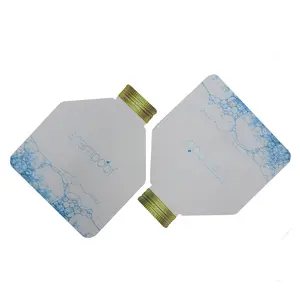 Paquete de muestra de crema, botella estrecha, forma Irregular, bolsa de compresión, 2ml, 5ml