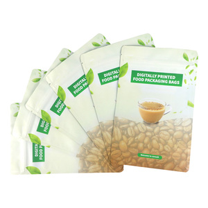 Bolsa Biodegradable <span class=keywords><strong>de</strong></span> plástico para envasado <span class=keywords><strong>de</strong></span> alimentos, bolsa <span class=keywords><strong>de</strong></span> almacenamiento <span class=keywords><strong>de</strong></span> alimentos secos, arroz, aperitivos y nueces, con estampado personalizado, respetuoso con el medio ambiente, 100% - Product Image 2