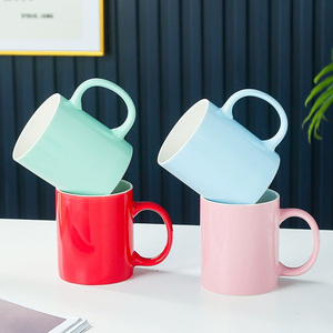 Platos y Tazas de Porcelana Blanca para Hoteles, Taza de Porcelana, Tazas de Cerámica, Taza de Café Grande, Taza Cuadrada de Cerámica - Product Image 6