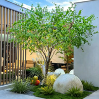 Árbol Artificial de Magnolia de Gran Tamaño, Estilo Japonés, con Campanas Colgantes Realistas, para Decoración de Interiores, Inspirado en Celebridades de Internet