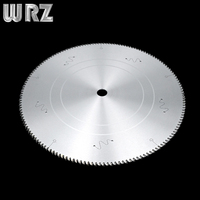 Lame de scie anti-lifting en carbure soudé au laser de qualité industrielle 160T 405mm avec revêtement au nitride pour la découpe de plaques extra-longues, réduit les vibrations