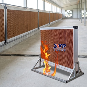 7090 Nuevo Panel de Enfriamiento Ignífugo para Pared de Invernadero Avícola y Granja de Pollos, para Control de Temperatura y Reducción de Incendios - Product Image 1