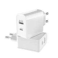 Chargeur mural rapide 30W tendance 2026, adaptateur d'alimentation mobile USB A+C pour iPhone, accessoires de téléphone portable, certificats ETL FCC