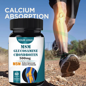 Ausreson <strong>Supplement</strong> Jointe <strong>Flexibility</strong> Support Capsules Glucosamine Chondroitin Sulfate Mineral Bone Health Msm Capsules for Men - Product Image 4