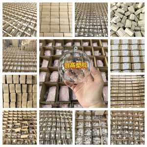 Esfera Hueca Transparente de Acrílico PS, Adorno Colgante para Decoración Navideña, Bola Redonda de Alta Transparencia TMQ-02 CG-158 - Product Image 4