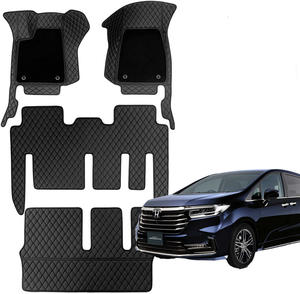 Premium <span class=keywords><strong>Odyssey</strong></span> 3D de lujo personalizado impermeable de cuero alfombrillas de coche juegos completos universales - Product Image 1