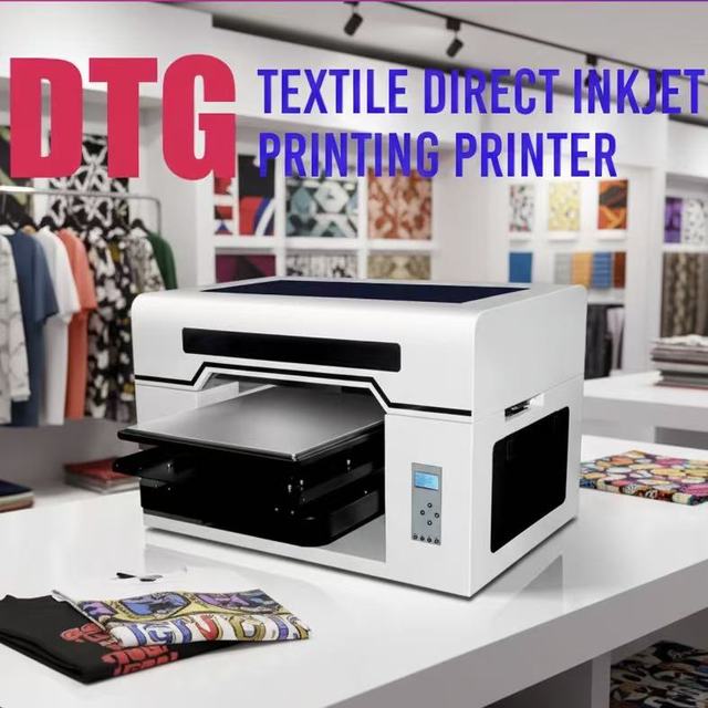 Factory Price Automatic XP600 2 Heads Flex New DTG Printer T-shirt Printing Machine Direct to Garment