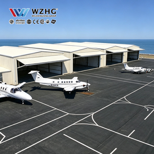 Custom Designed Steel Aircraft Hangar With Prefabricated Building System - Product Image 1