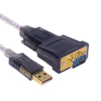 Cable Convertidor Serial DTECH DTDI USB a DB9 Rs232