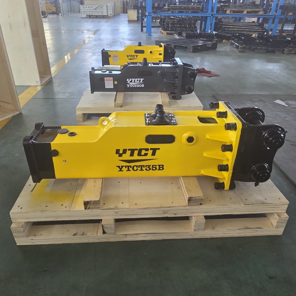 Rock Breaking Hydraulic Hammer Excavator Breaker Attachment Low ...
