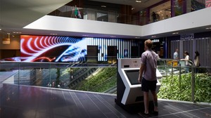 Rgx P4 <span class=keywords><strong>SMD</strong></span> LED <span class=keywords><strong>MODULE</strong></span> 320*160 mét trong nhà kích thước tùy chỉnh LED màn hình lớn hấp thụ từ trên kim loại LED hiển thị - Product Image 2