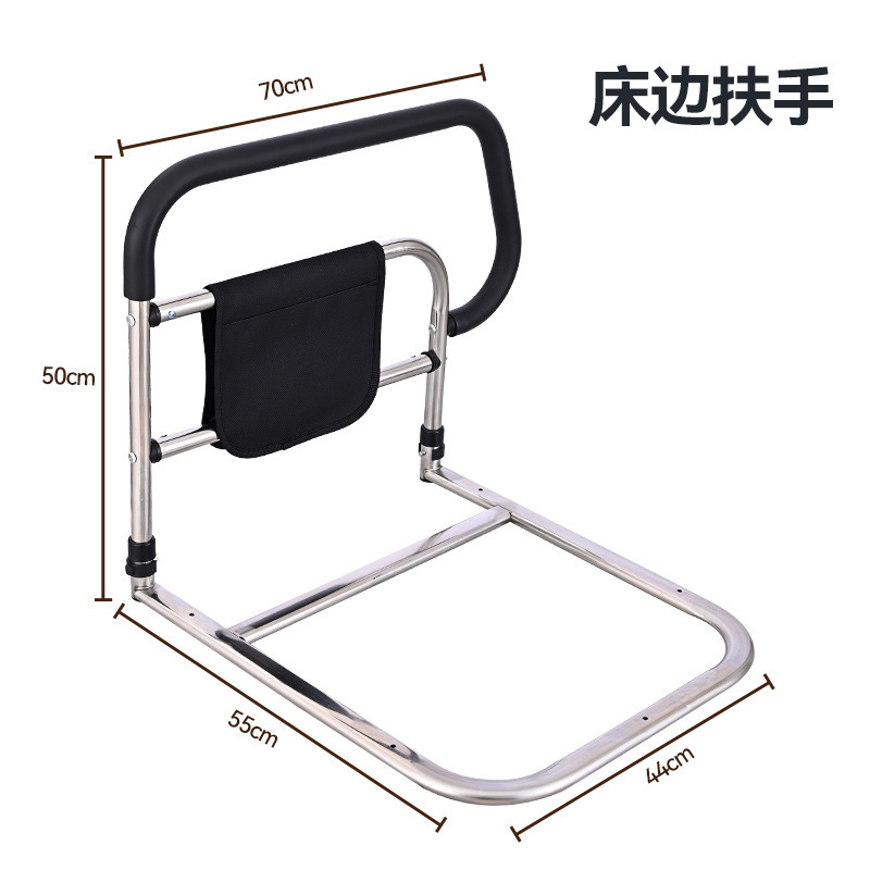 Soporte premium para piernas junto a la cama
