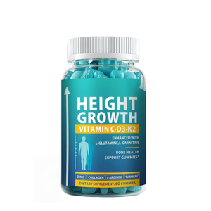 Gomitas <span class=keywords><strong>de</strong></span> Vitamina G <span class=keywords><strong>para</strong></span> la Estatura con Calcio, <span class=keywords><strong>Zinc</strong></span>, Vitamina K2 D3, <span class=keywords><strong>Suplemento</strong></span> Multivitamínico - Product Image 1