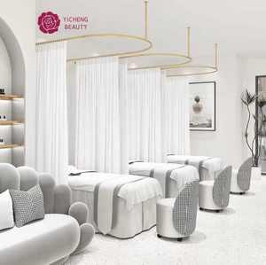 Yicheng beauté Salon de beauté <span class=keywords><strong>rideau</strong></span> de séparation longue tige de <span class=keywords><strong>Support</strong></span> en forme de U mural en forme de U <span class=keywords><strong>dressing</strong></span> cadre de <span class=keywords><strong>Support</strong></span> - Product Image 2