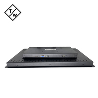 Écran tactile capacitif 10 points à cadre ouvert de 18,5 pouces, moniteur HD VGA métallique 16:9 1366x768 pour les entreprises, nouveau produit