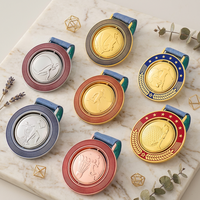 Usine Vente Personnalisé Brillant Plaqué Or Doux Émail Personnalisé Pékin Médailles Taekwondo Sport Médaille