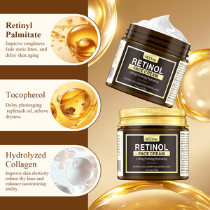 ครีมบำรุงผิวหน้าเรตินอลสูตรเฉพาะสำหรับแบรนด์ส่วนตัว (OEM) ช่วยให้ผิวกระจ่างใส กระชับ และชุ่มชื้น อ่อนโยนต่อผิว ไม่เหนียวเหนอะหนะ จัดส่งรวดเร็ว - Product Image 4