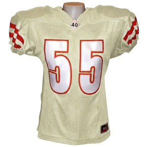 Uniformes de Fútbol Personalizados Unisex 100% Poliéster de Secado Rápido con Cuello en V para Escuelas y Academias, Pedidos al por Mayor - Product Image 1
