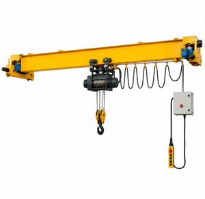 Grúa Puente Monoviga LD con Sistema de Control PLC, Grúa Puente Eléctrica Inteligente de 10 Toneladas, Grúa Industrial - Product Image 1