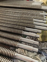 Tiges de vis à billes usinées sur mesure par CNC, pièces industrielles de mouvement linéaire, traitement OEM