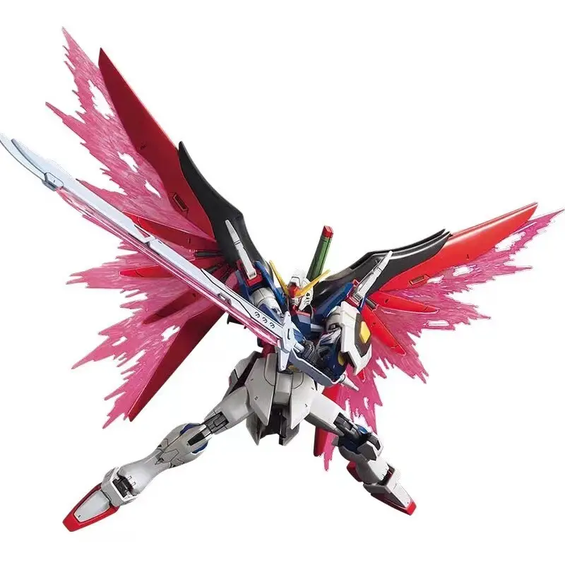 Fabbrica su misura domestico Gundams HG 1/144 nuova vita libertà ali di luce modello assemblato figura giocattolo