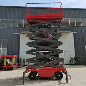 Plataforma de Trabajo Aérea Móvil de Tijera Eléctrica de 4M 6M 8M 10M 12M 14M 16M 18M a Bajo <span class=keywords><strong>Precio</strong></span>, Compra al por Mayor para <span class=keywords><strong>Alquiler</strong></span>/Reventa/Concesionarios - Product Image 5