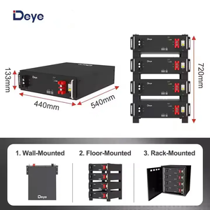 Литиевые батареи Deye Residential ESS SE-G5.1 51.2 В 100 Ач 5 кВт·ч LiFePO4 для солнечных энергосистем - Product Image 6