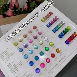 LADAI Set de Gel para Uñas Ojo de Gato Multicolor de 25 Colores, Nueva Venta Caliente, Gel UV de Moda Sin HEMA, Sin TPO, No Tóxico, Venta al por Mayor - Product Image 3