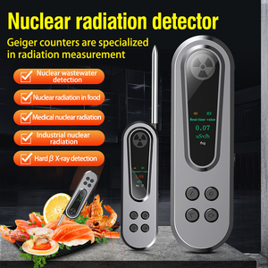 <strong>LCD</strong> Personal Dosimeter X-ray <strong>Gamma</strong> Beta Rays Radioactivity Tester Geiger Counter Nuclear Radiation Detector With Remote Alarm - Product Image 2