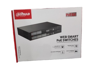 Dahua Ban Đầu 24-Cổng 100 Mbps Quản lý PoE Chuyển Đổi Với <span class=keywords><strong>2</strong></span> Cổng Gigabit 240V Cửa Hệ Thống Điện Thoại Ban Đầu DH-PFS4226-24ET-240 - Product Image 2