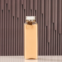 Vente en gros 100ML 250ML 375ML 500ML Bouteilles vides en verre pour boisson au jus de fruits au lait