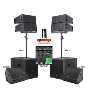 Système de sonorisation professionnel actif Lap615-combo pour extérieur avec console de mixage Lap615td3-combo - Product Image 3