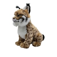 Adorable peluche réaliste Lynx, conception personnalisée et écologique pour les enfants pour la Saint-Valentin