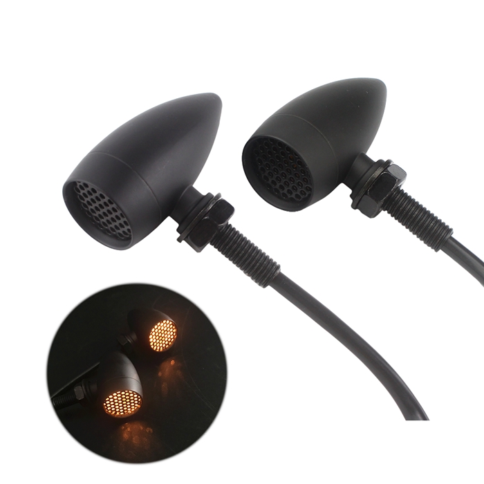 Аксессуары для мотоциклов, светодиодная лампа указателя поворота для Harley 10 мм Bolt