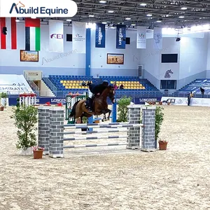 Produits pour chevaux en bois clôture de saut parcours d'obstacles extérieur concours hippique saut d'obstacles