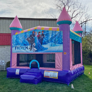 Château gonflable de 13x13 pieds avec bannières amovibles en velcro, château gonflable en PVC de qualité commerciale pour les fêtes d'enfants, garantie de 3 ans - Product Image 5