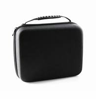 Étui de voyage personnalisé en EVA imperméable ultra fin à coque rigide avec fermeture éclair pour PS1 Mini/Host Controller et 10 cartouches de jeu