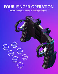 Joystick para teléfono móvil K21, almohadilla de controlador de juego para Gamepad K21, llave mecánica para teléfono, controlador de juego multifunción Universal - Product Image 6