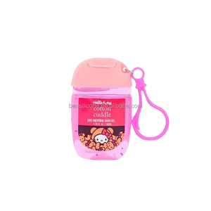 Gel Desinfectante de Manos sin Agua con Glicerina Antibacterial a Base de Químicos, con Aroma, 30 ml, con Mosquetón y Jabón de Manos - Product Image 3