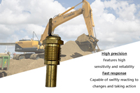 Capteur de température d'eau moteur authentique pour excavatrice Kobelco SK200-5 SK200-6 – Pièce de rechange pour jauge de liquide de refroidissement