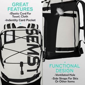 Échantillon gratuit de casques de ski imperméables/sac de transport/sac à dos et chaussures de ski pour les voyages à prix de gros auprès d'un fournisseur chinois - Product Image 6