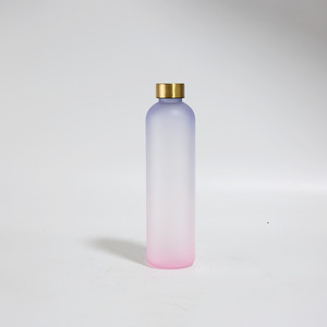 34oz 1L 2020 Time Marker Leakproof Bicycle Product Tritan Sport Plastic Water Bottle BPA Free