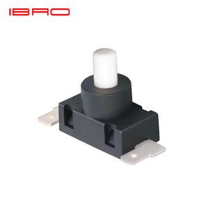 Ibao interruptor momentâneo de 2 pinos, interruptor de pressão para eletrodomésticos, com fechamento e botão interruptor - Product Image 1