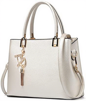 Tas Tangan Wanita Kulit Asli Poles Berkualitas BS INTERNATIONAL, Model Mini Fashionable, Dua Tali, Ringan