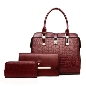 Set di 3 Borse da Donna di Grande Formato Personalizzate, Borse a Mano Estive alla <span class=keywords><strong>Moda</strong></span> con Chiusura a Cerniera - Product Image 2